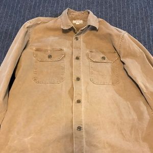J Crew / Wallace & Barnes Canvas Shirt